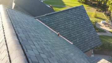 New roof and shingles